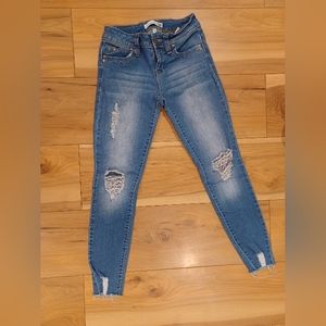 YMI Distressed Skinny Jeans